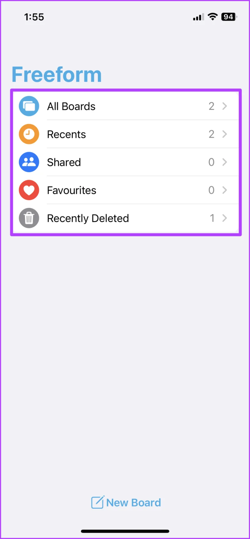 Hoe de Apple Freeform-app op iPhone en iPad te gebruiken