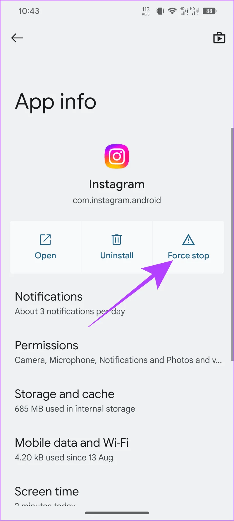 7 façons de réparer le mauvais lien d'ouverture d'Instagram