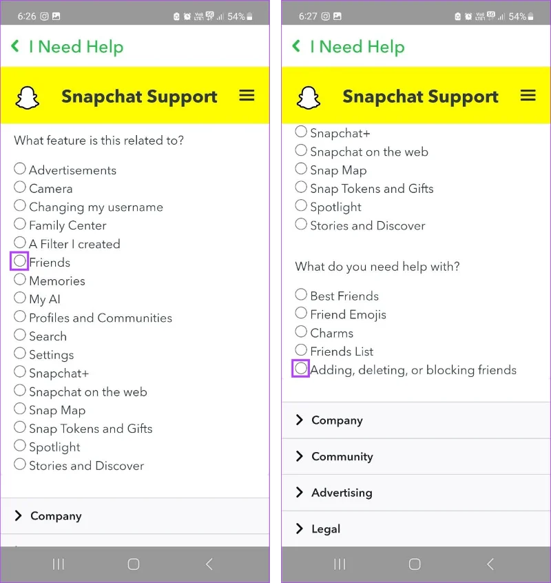 เหตุใดฉันจึงไม่สามารถเพิ่มบุคคลใน Snapchat ได้