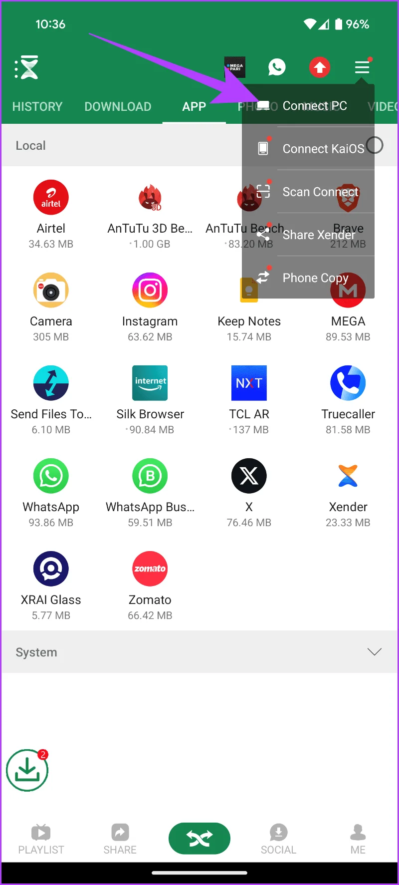 Bestanden delen tussen Android en pc zonder internet