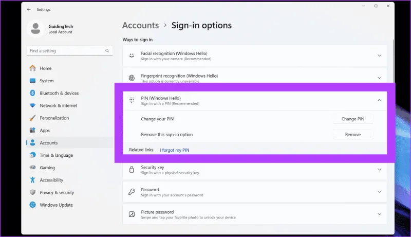 Cómo configurar y usar Windows Hello en Windows 10 y 11