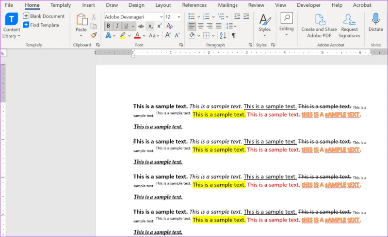 3 أفضل الطرق لمسح كافة تنسيقات النص في Microsoft Word