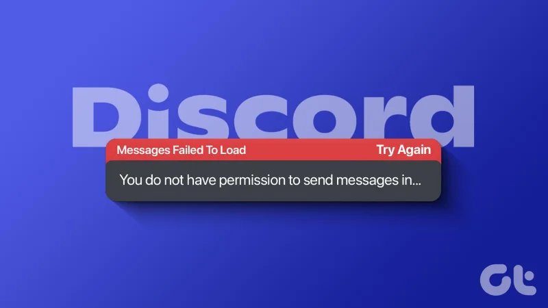 13 façons de corriger l'erreur de chargement des messages Discord