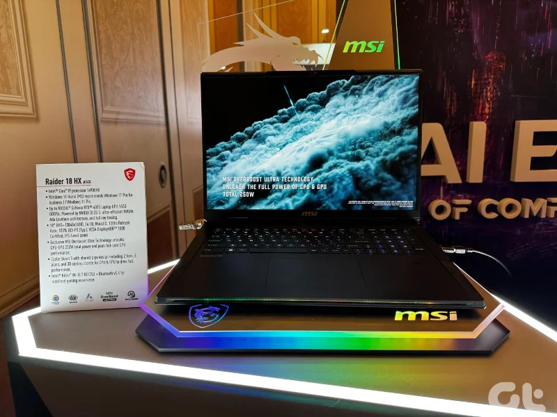 CES 2024&nbsp;: MSI dévoile de nouveaux ordinateurs portables de 18 pouces, des ordinateurs portables alimentés par l'IA avec des processeurs Intel Core Ultra et un ordinateur de poche Claw Gaming