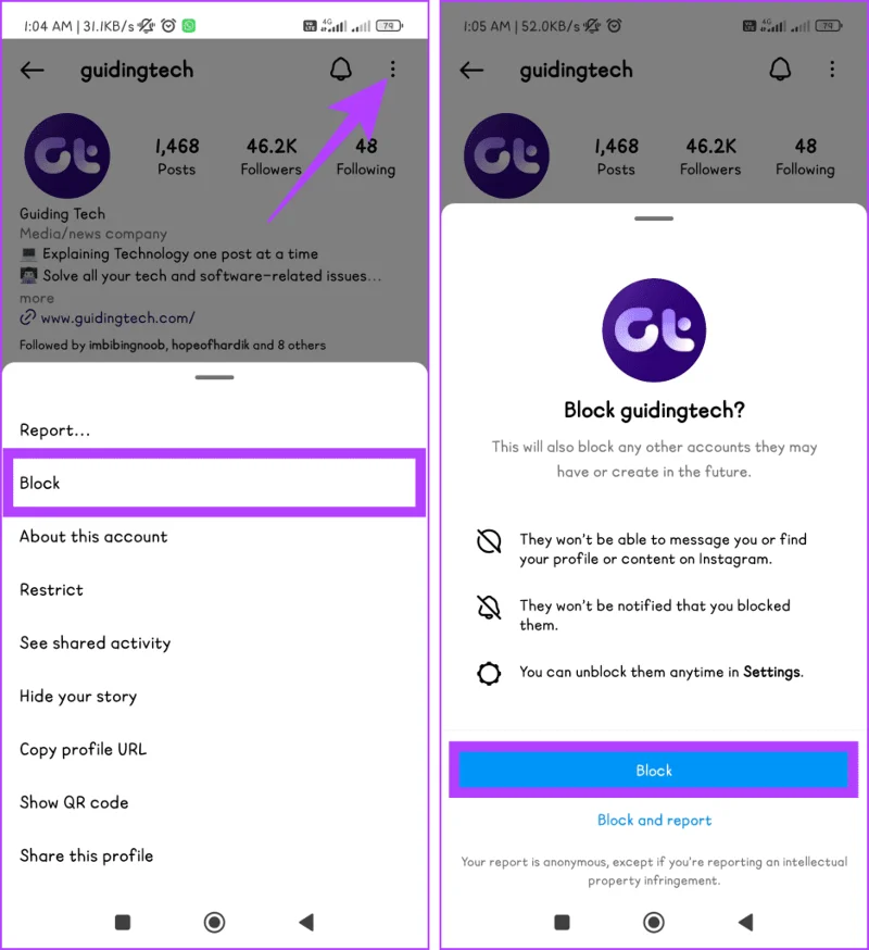 7 correzioni per "Impossibile contattare gli account disabilitati" su Instagram