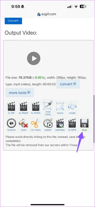 Top 4 manieren om GIF naar MP4 op iPhone te converteren