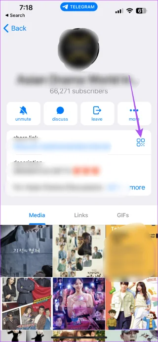 Hoe u een QR-code voor een Telegram-profiel op iPhone en Android kunt maken