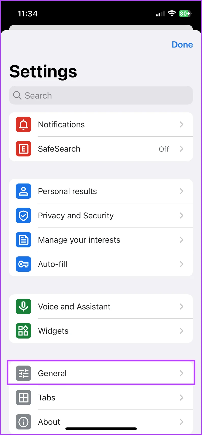 Come disattivare le ricerche di tendenza nell'app Google e nel browser