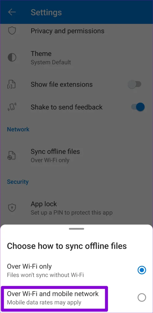 Top 9 oplossingen voor het niet synchroniseren van de OneDrive-app op Android en iPhone