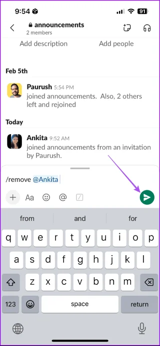 Comment supprimer quelquun dune chaîne Slack