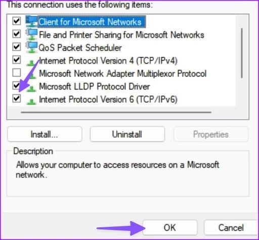 Las 12 formas principales de solucionar el error sin Internet y protegido en Windows 11