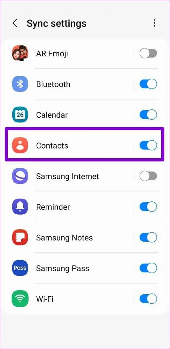 4 manieren om de app Contacten te repareren die niet synchroniseert op Samsung Galaxy-telefoons