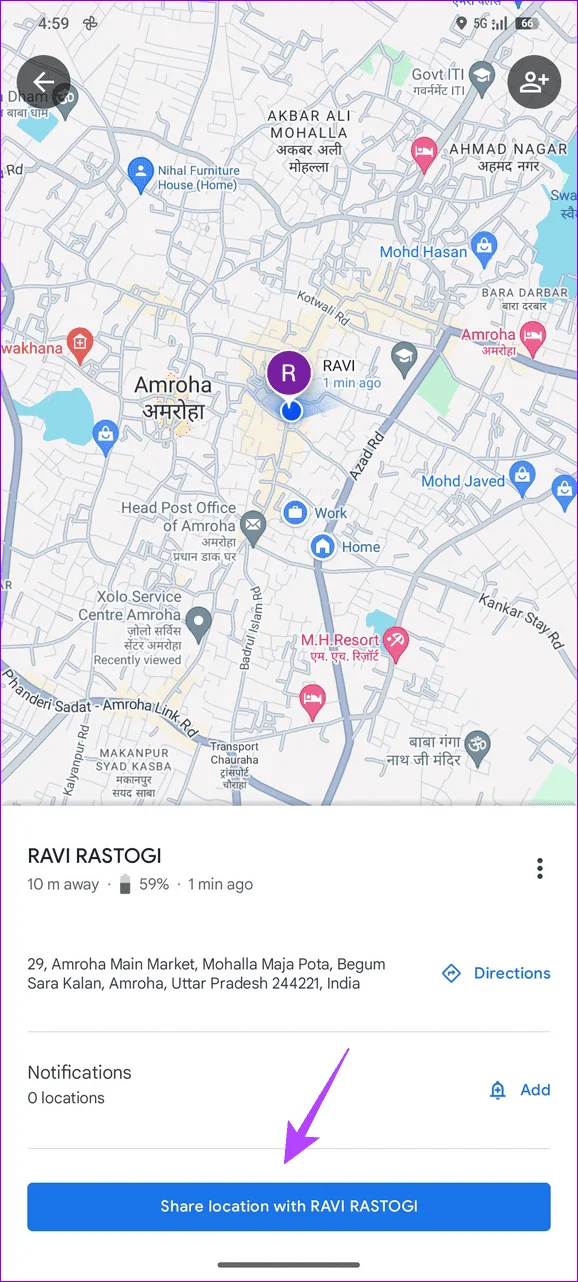 Comment réparer le partage de position qui ne se met pas à jour dans Google Maps sur le téléphone