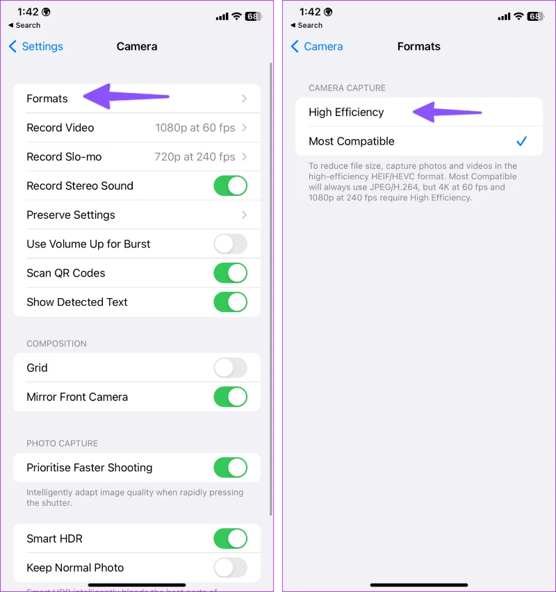 Comment réduire la taille des fichiers photo sur iPhone, iPad et Mac