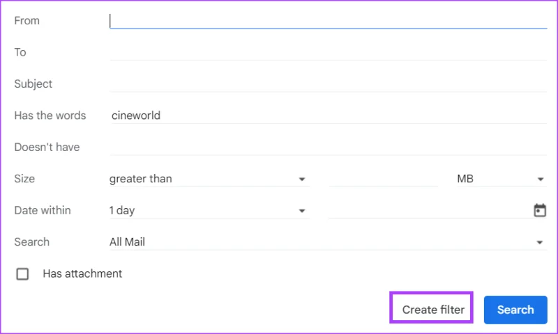 Comment créer des règles pour filtrer les e-mails dans Gmail