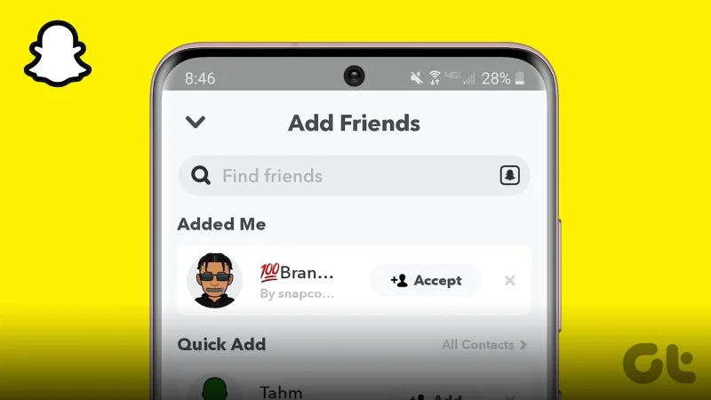 6 modi per vedere chi ti ha aggiunto o ti ha aggiunto di nuovo su Snapchat