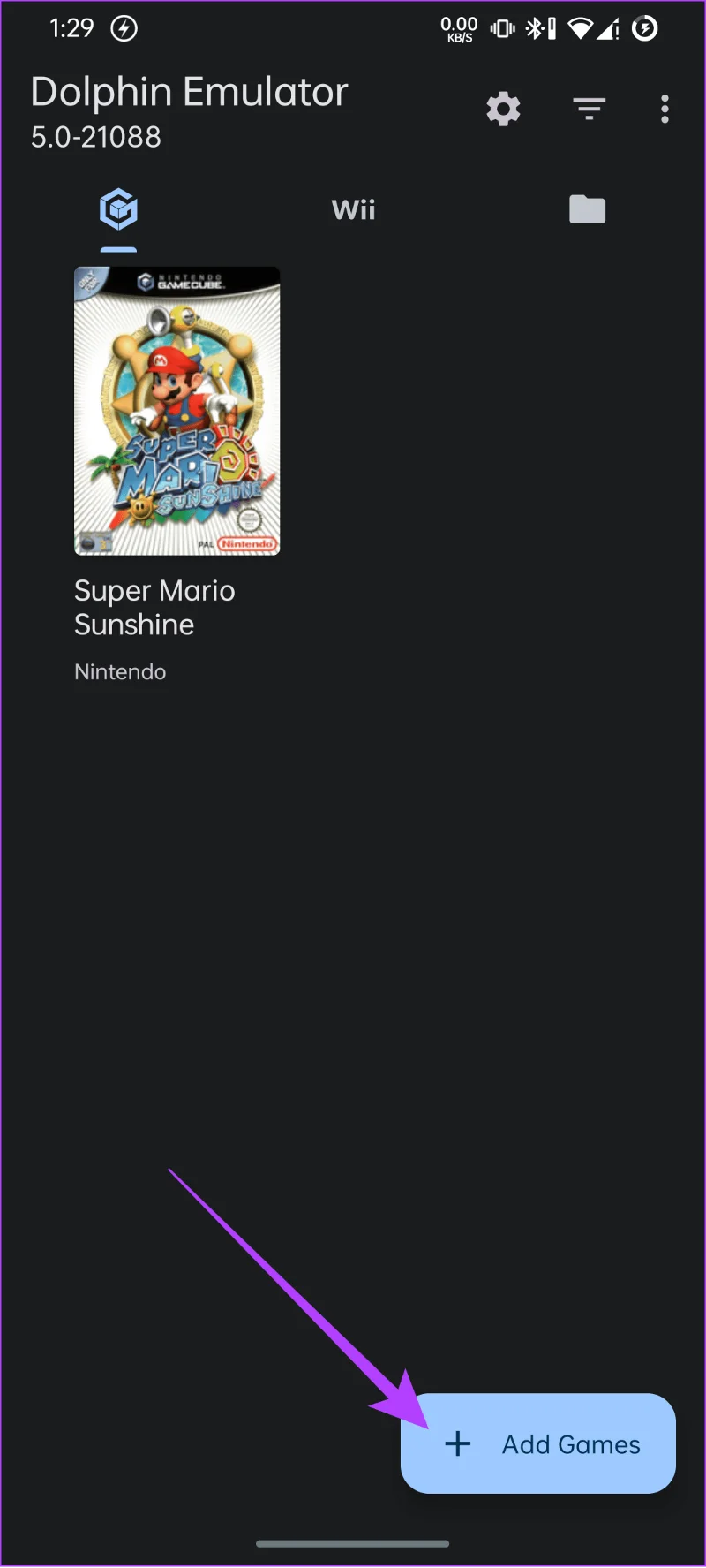 Comment obtenir et ajouter des jeux à Dolphin Emulator