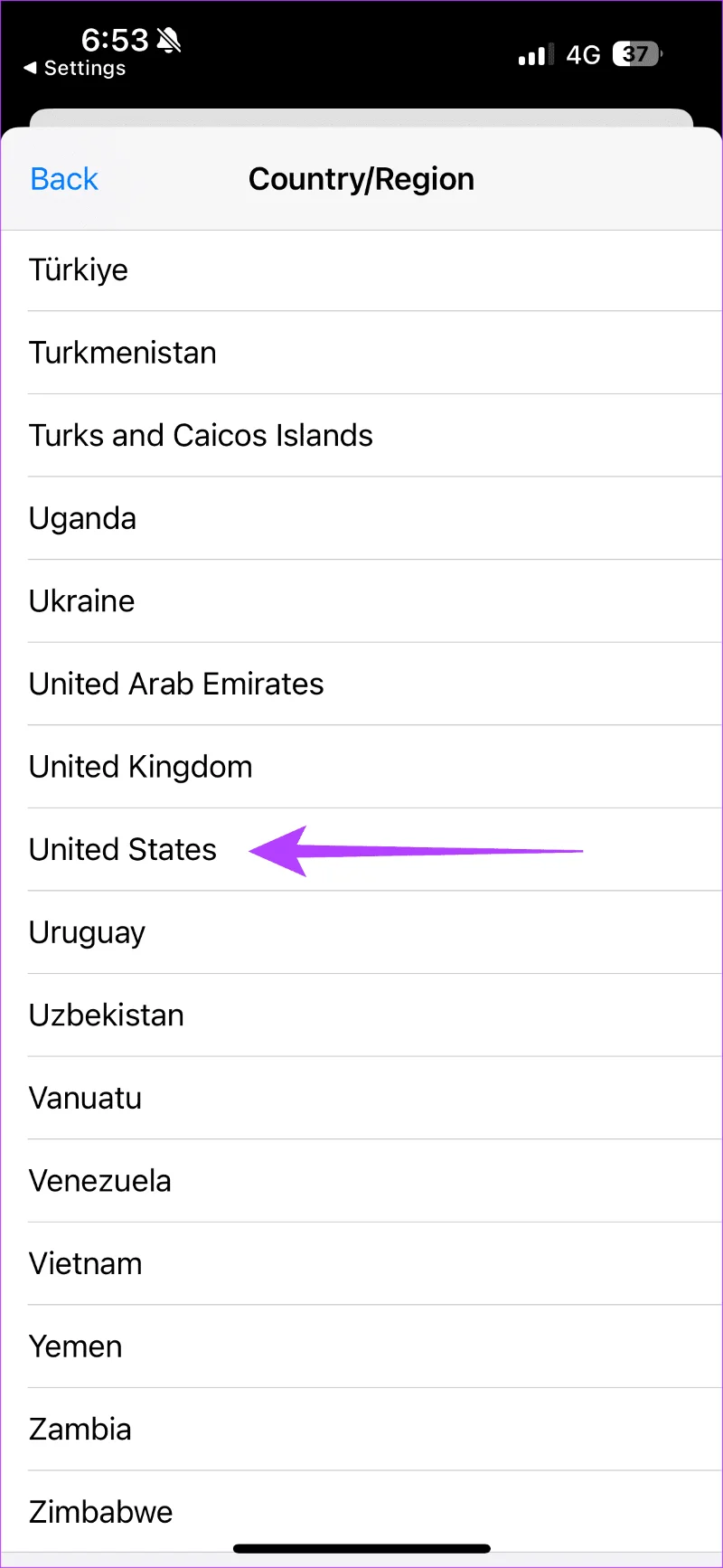 Apps downloaden die niet beschikbaar zijn in uw regio op de iPhone