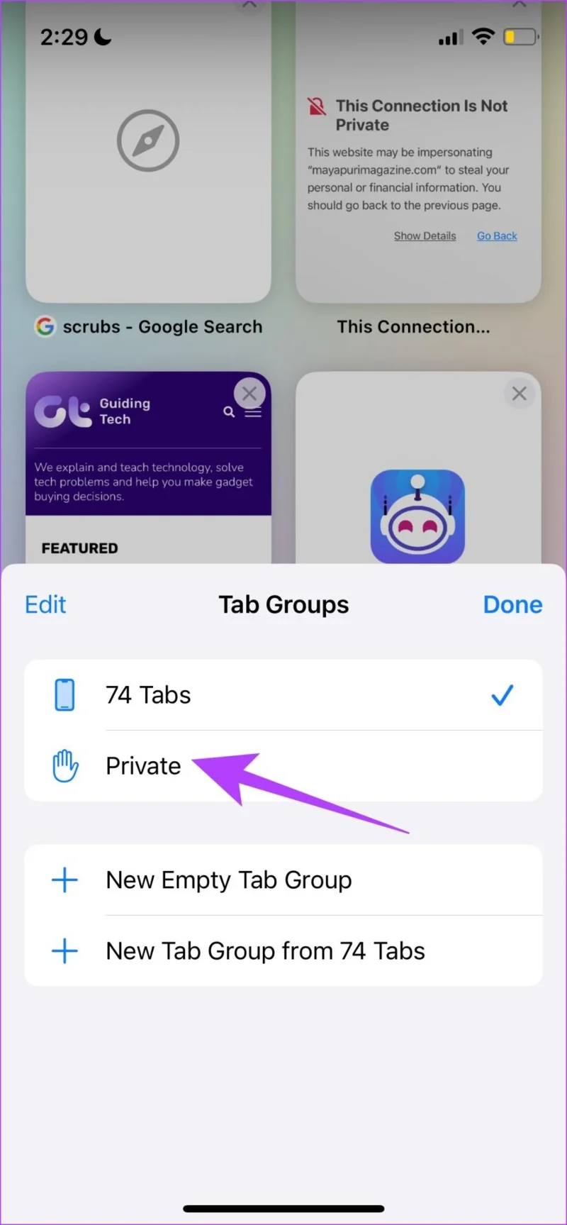 9 oplossingen voor 'Deze verbinding is niet privé' in Safari op iPhone en iPad