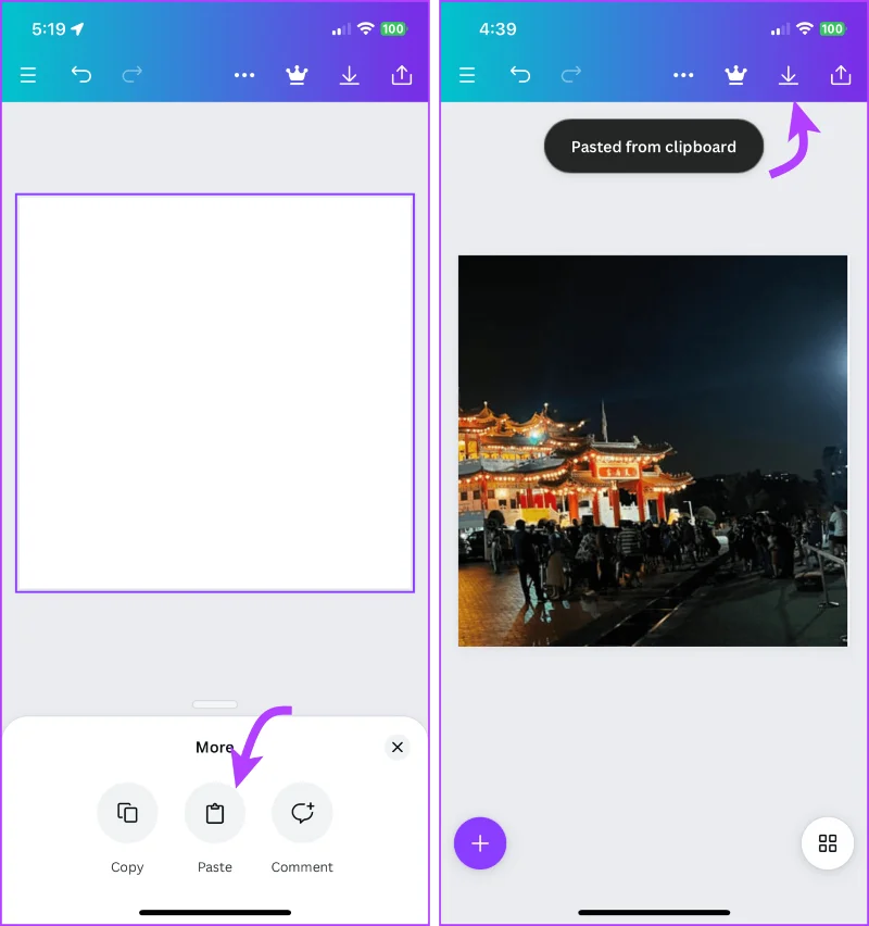 Come pubblicare più foto orizzontali e verticali su Instagram
