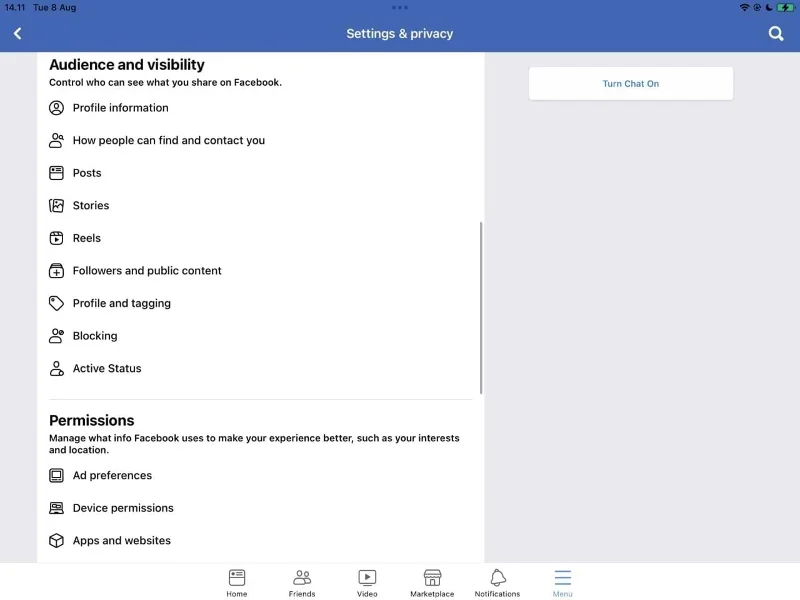 Cómo Cambiar la Configuración de Privacidad de Facebook en un Teléfono o Tableta