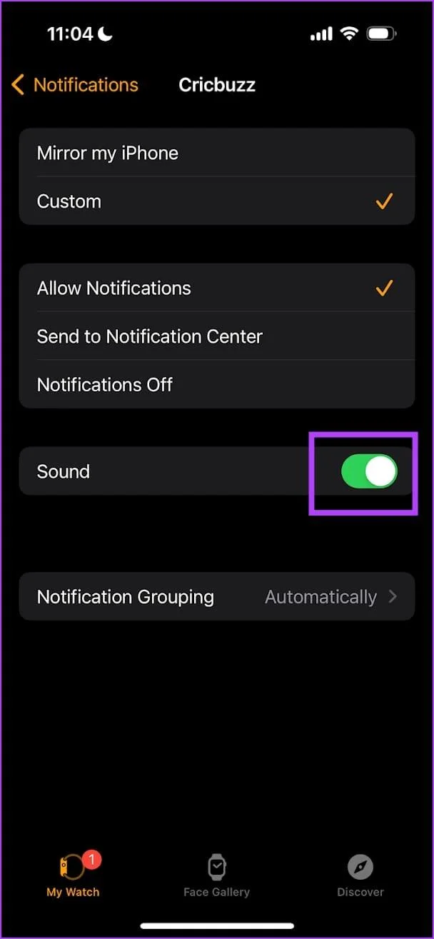 Come regolare il volume su Apple Watch