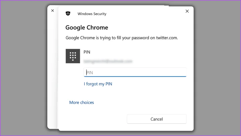 Cómo desactivar Windows Hello para las contraseñas de Google Chrome