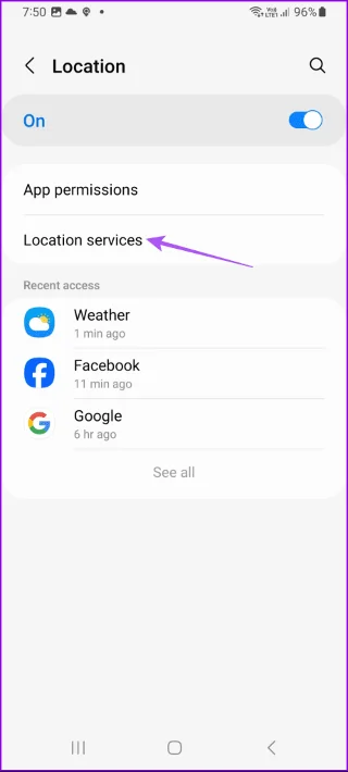 6 migliori soluzioni per la posizione non aggiornata nell'app Meteo sui telefoni Samsung Galaxy