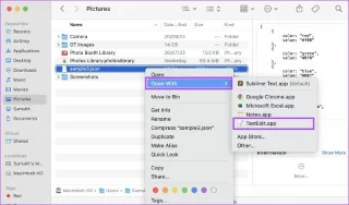 Cómo abrir archivos JSON en Windows y Mac