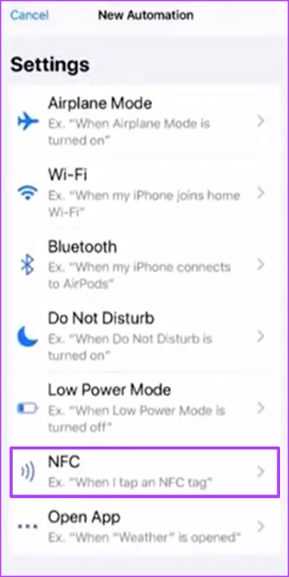 Hoe u de NFC-taglezer op een iPhone gebruikt