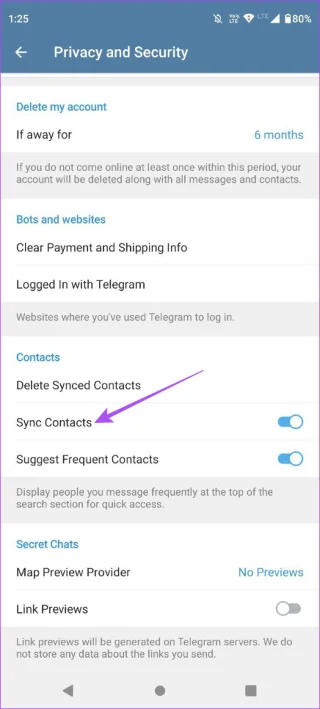 6 beste oplossingen voor het niet synchroniseren van contacten door Telegram op iPhone en Android