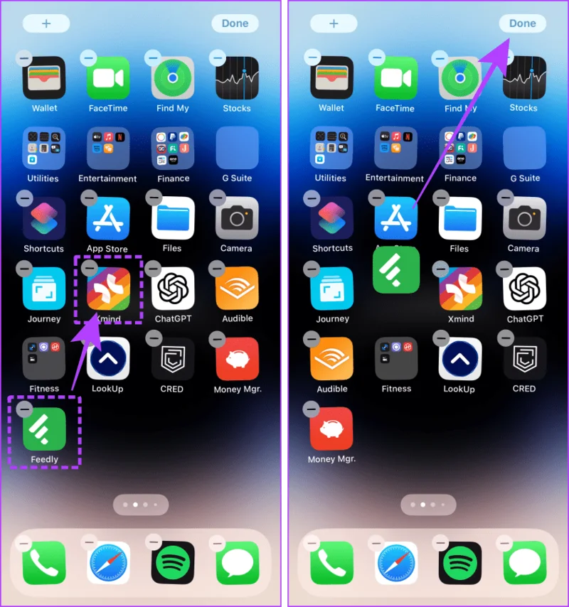 Hoe u apps op de iPhone verplaatst of herschikt