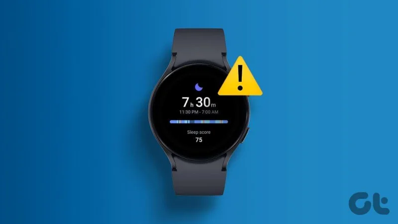 I 7 modi principali per risolvere il problema con il Samsung Galaxy Watch che non registra il sonno