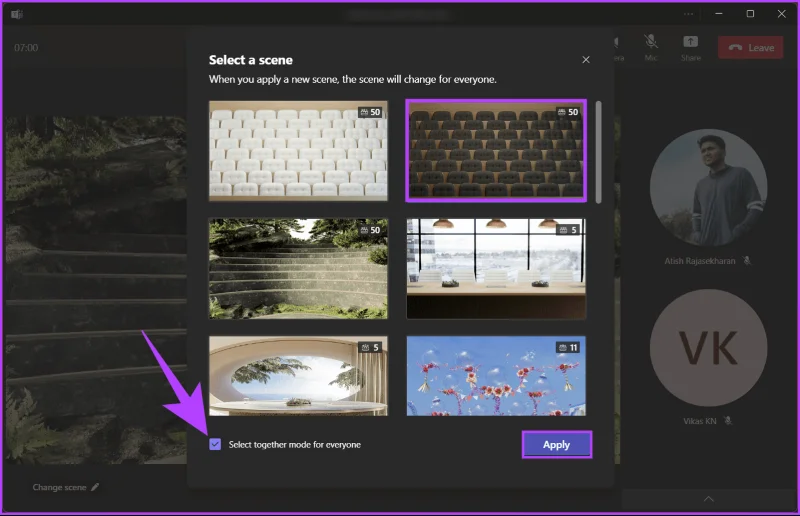 Come cambiare lo sfondo in Microsoft Teams