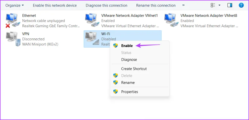 Las 5 formas principales de solucionar el error 'La puerta de enlace predeterminada no está disponible' en Windows 11
