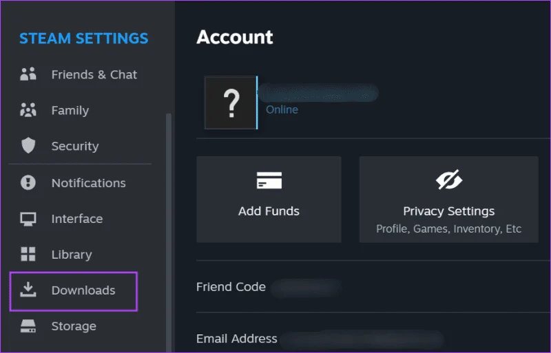 Las 7 soluciones principales para la 'pantalla negra de la lista de amigos de Steam' en Windows 11