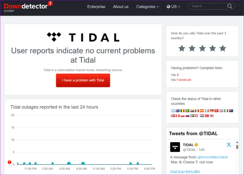 Top 7 manieren om Tidal te repareren werkt niet op Android en iPhone