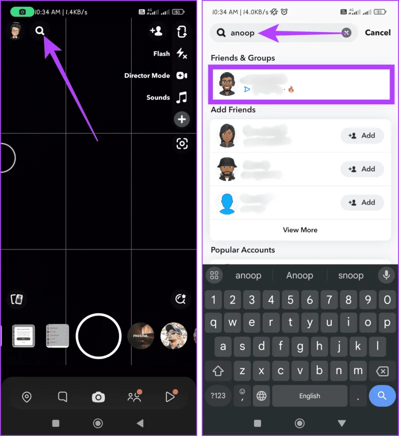 Comment désactiver quelqu'un sur Snapchat