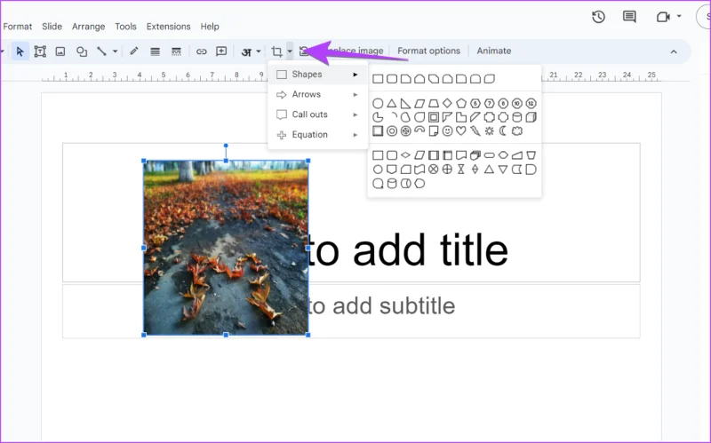 Come rendere circolari le immagini in Presentazioni Google