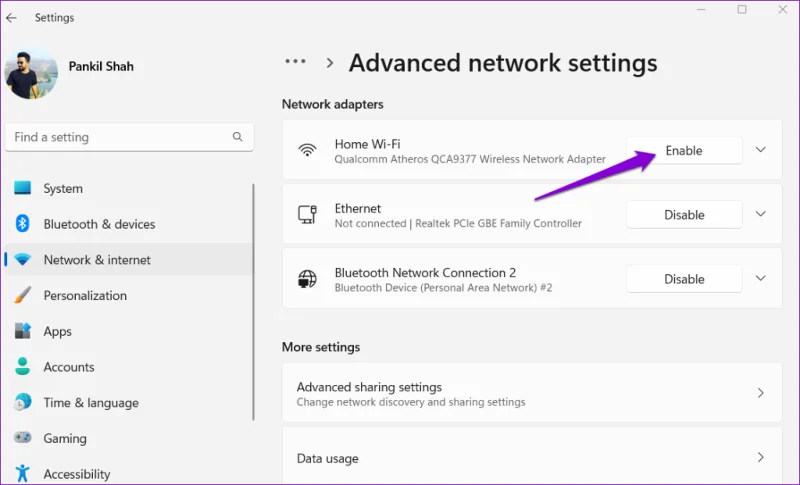Les 8 meilleures façons de résoudre l'impossibilité de se connecter à la bande de fréquence 5 GHz du Wi-Fi sous Windows 11