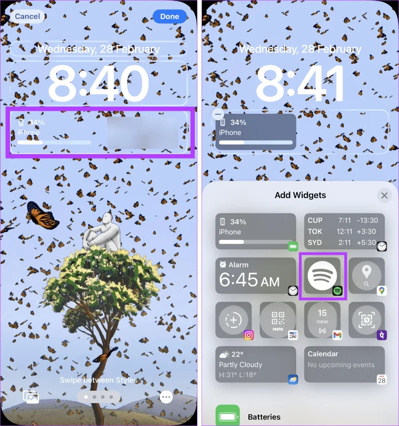 Hoe widgets van het iPhone-vergrendelscherm te verwijderen