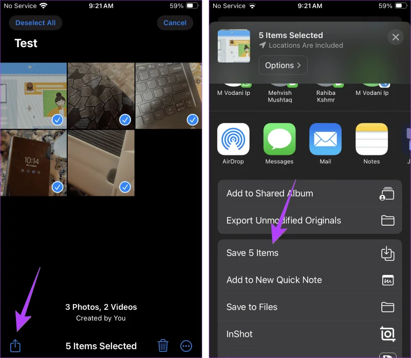 Foto's of video's opslaan van bestanden naar de Foto's-app op iPhone en iPad