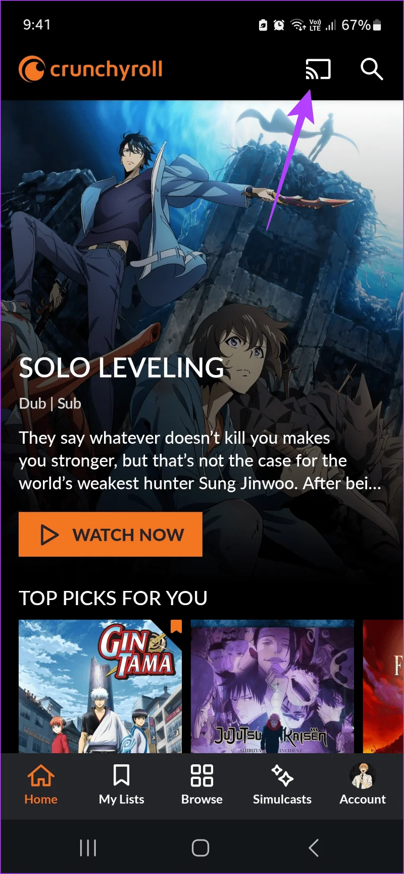9 modi per risolvere il problema con l'app Crunchyroll che non funziona o non si carica sul telefono
