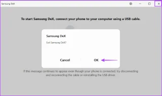 Las 9 soluciones principales para Samsung DeX no funciona en Windows 11