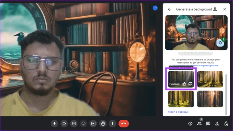 Hoe u Google Meet-achtergrond kunt genereren met Gemini AI