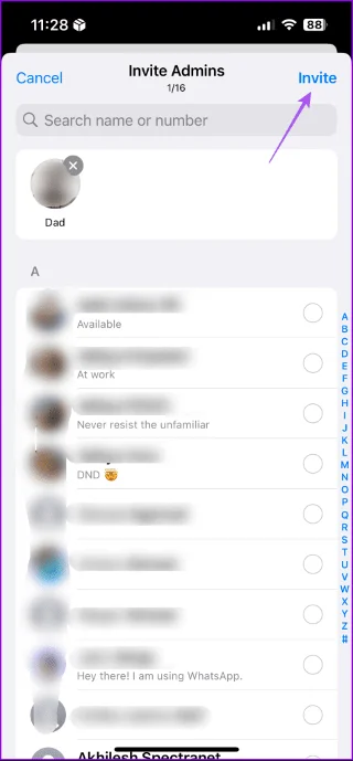 Comment ajouter plusieurs administrateurs aux canaux WhatsApp