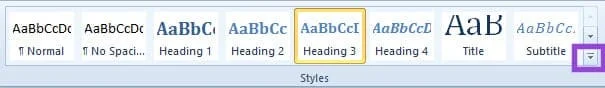 Hoe toegang te krijgen tot en stijlsets te gebruiken in Microsoft Word