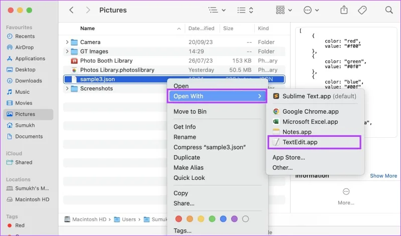 วิธีเปิดไฟล์ JSON บน Windows และ Mac
