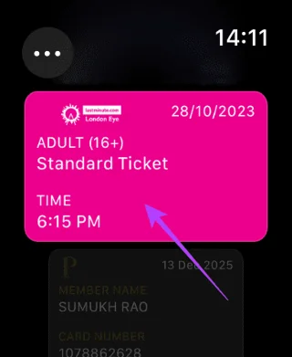 Come rimuovere carte, biglietti e altri elementi dal portafoglio Apple