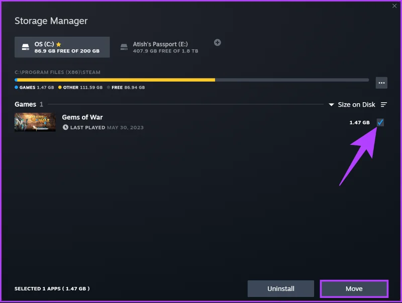 Où sont stockés les jeux Steam et comment modifier leur emplacement